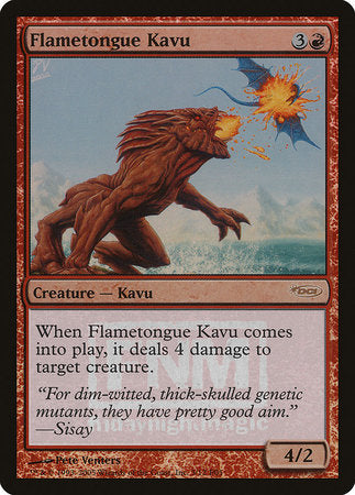Flametongue Kavu [Friday Night Magic 2005] | Exor Games New Glasgow