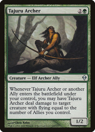 Tajuru Archer [Zendikar] | Exor Games New Glasgow