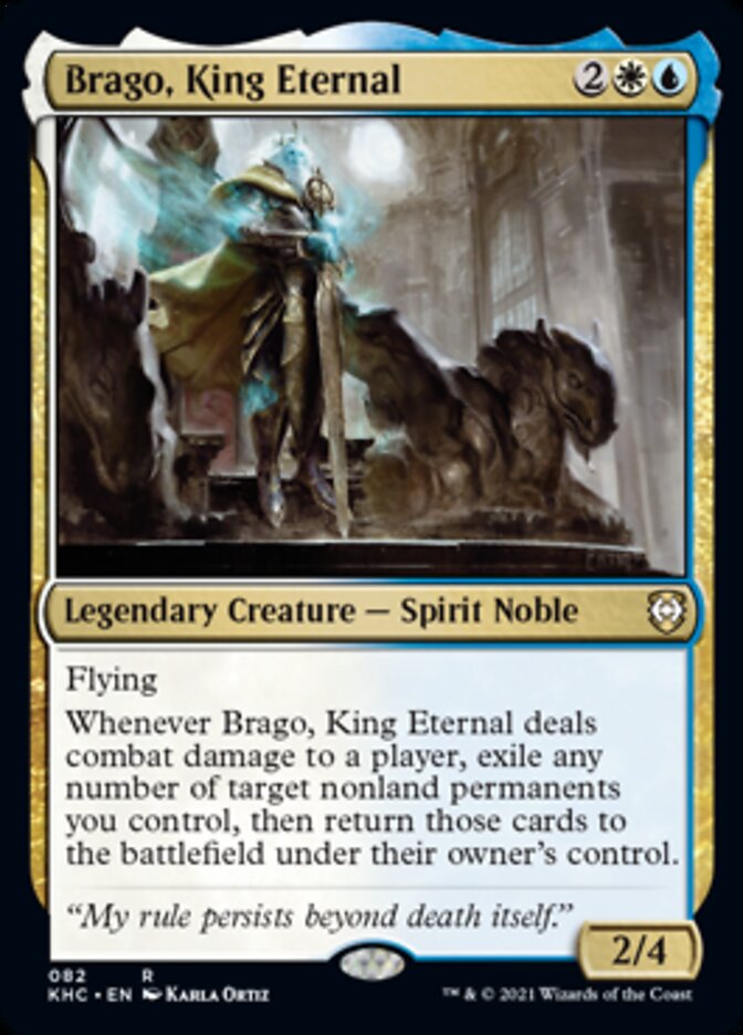 Brago, King Eternal [Kaldheim Commander] | Exor Games New Glasgow