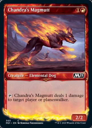 Chandra's Magmutt (Showcase) [Core Set 2021] | Exor Games New Glasgow