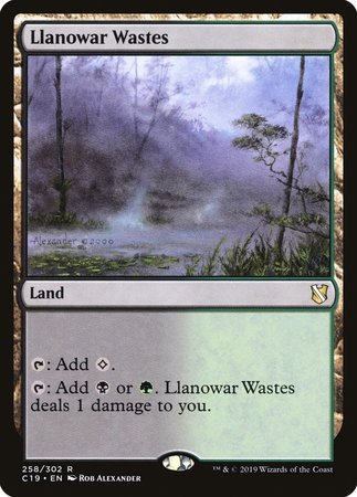 Llanowar Wastes [Commander 2019] | Exor Games New Glasgow