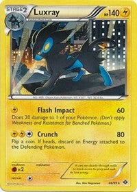 Luxray (46/99) (Theme Deck Exclusive) [Black & White: Next Destinies] | Exor Games New Glasgow