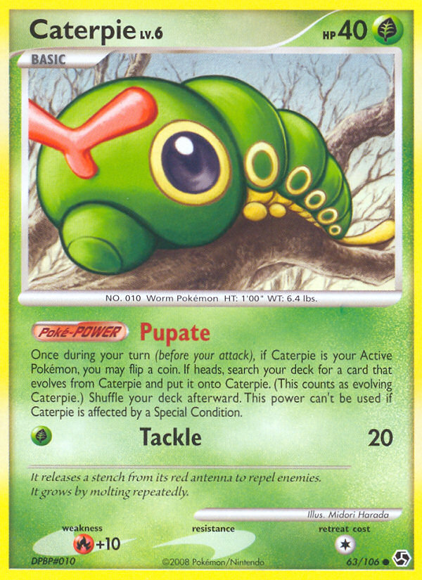 Caterpie (63/106) [Diamond & Pearl: Great Encounters] | Exor Games New Glasgow