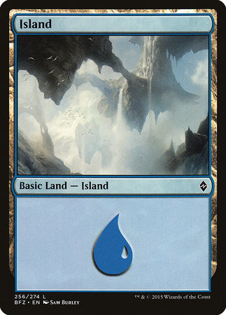 Island (256) [Battle for Zendikar] | Exor Games New Glasgow