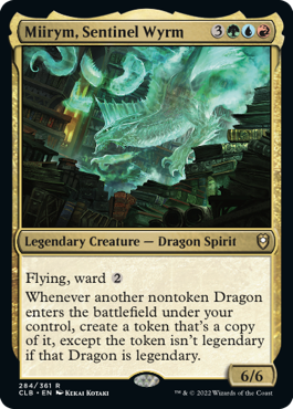 Miirym, Sentinel Wyrm [Commander Legends: Battle for Baldur's Gate] | Exor Games New Glasgow