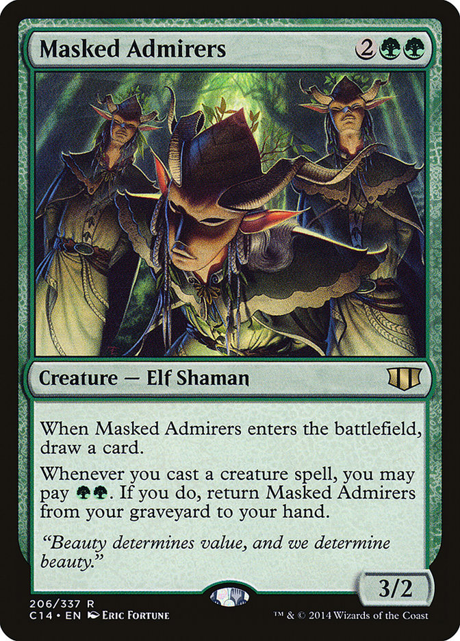 Masked Admirers [Commander 2014] | Exor Games New Glasgow