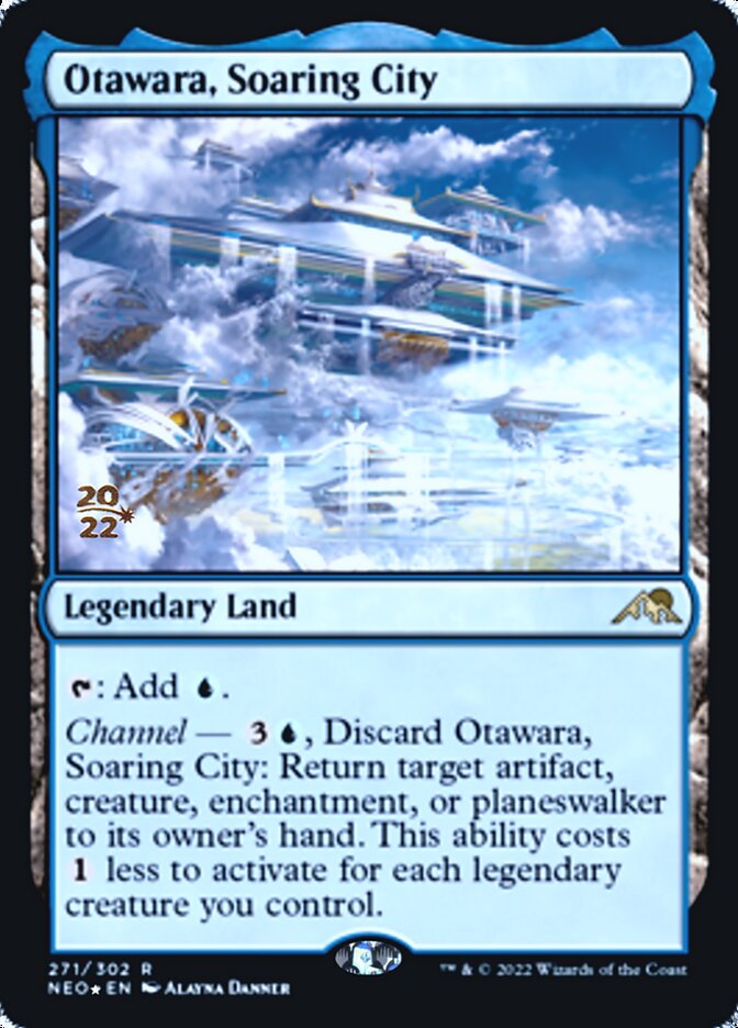 Otawara, Soaring City [Kamigawa: Neon Dynasty Prerelease Promos] | Exor Games New Glasgow