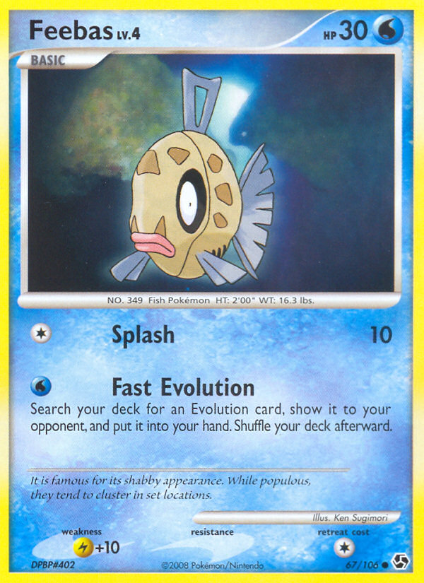 Feebas (67/106) [Diamond & Pearl: Great Encounters] | Exor Games New Glasgow