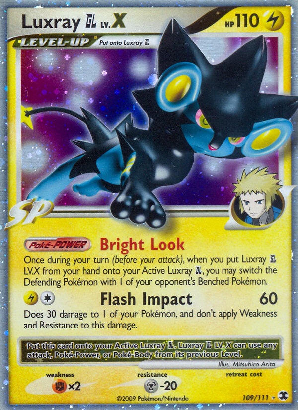 Luxray GL LV.X (109/111) [Platinum: Rising Rivals] | Exor Games New Glasgow