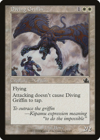 Diving Griffin [Prophecy] | Exor Games New Glasgow