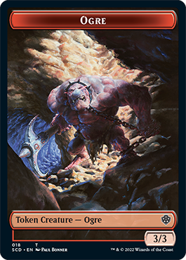 Ogre // Zombie Double-Sided Token [Starter Commander Decks] | Exor Games New Glasgow