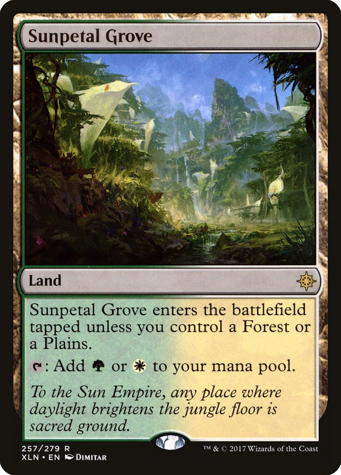 Sunpetal Grove [Ixalan] | Exor Games New Glasgow