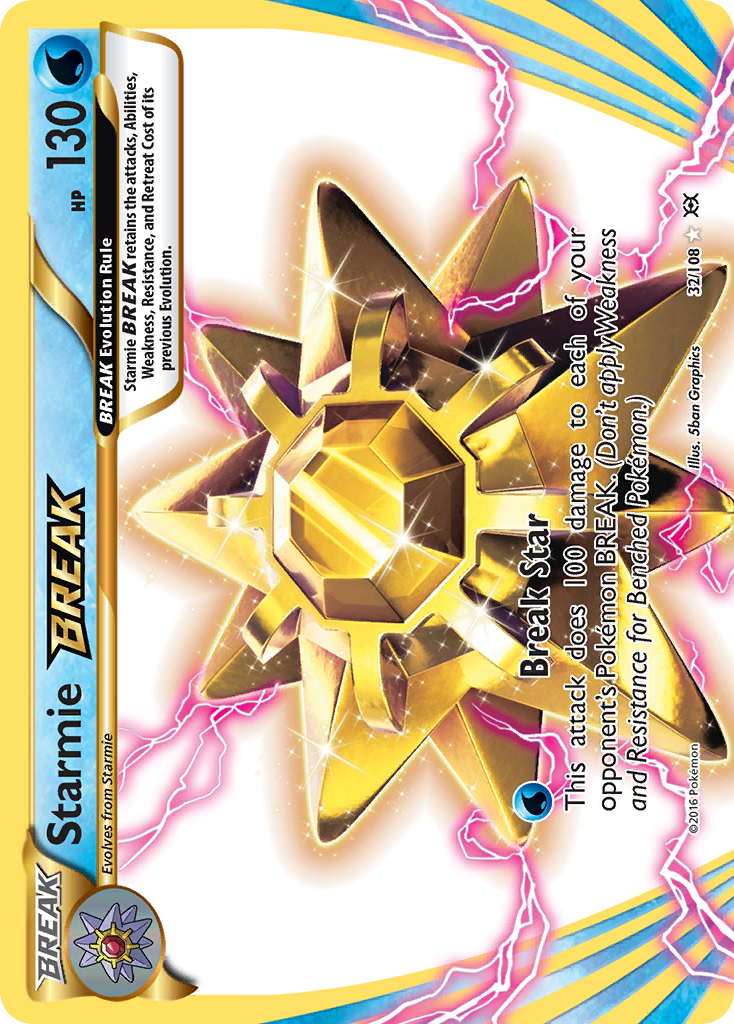 Starmie BREAK (32/108) [XY: Evolutions] | Exor Games New Glasgow