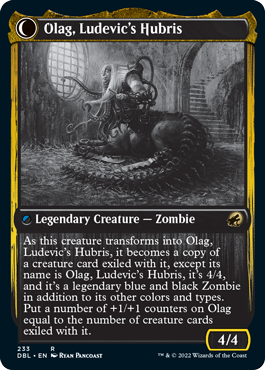 Ludevic, Necrogenius // Olag, Ludevic's Hubris [Innistrad: Double Feature] | Exor Games New Glasgow