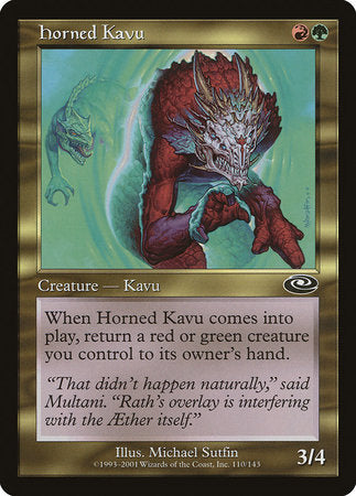 Horned Kavu [Planeshift] | Exor Games New Glasgow