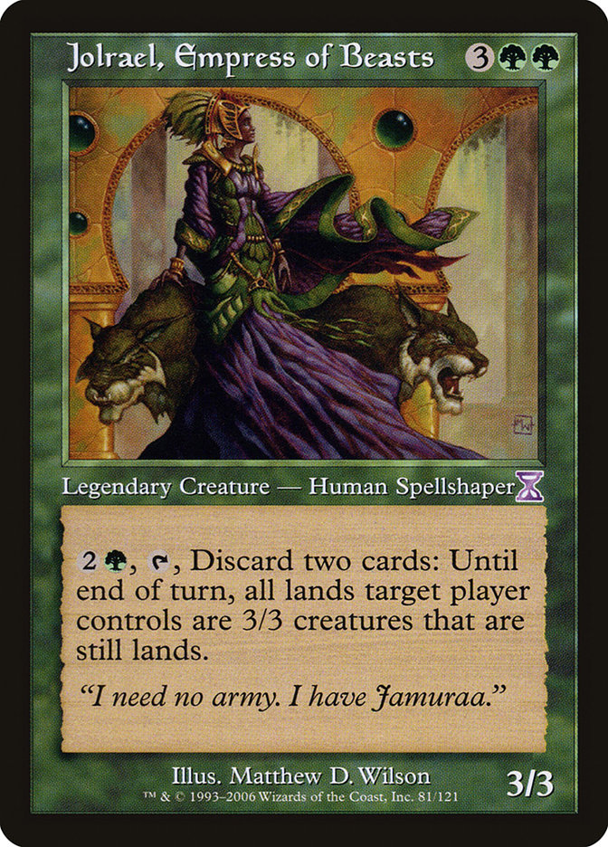 Jolrael, Empress of Beasts [Time Spiral Timeshifted] | Exor Games New Glasgow