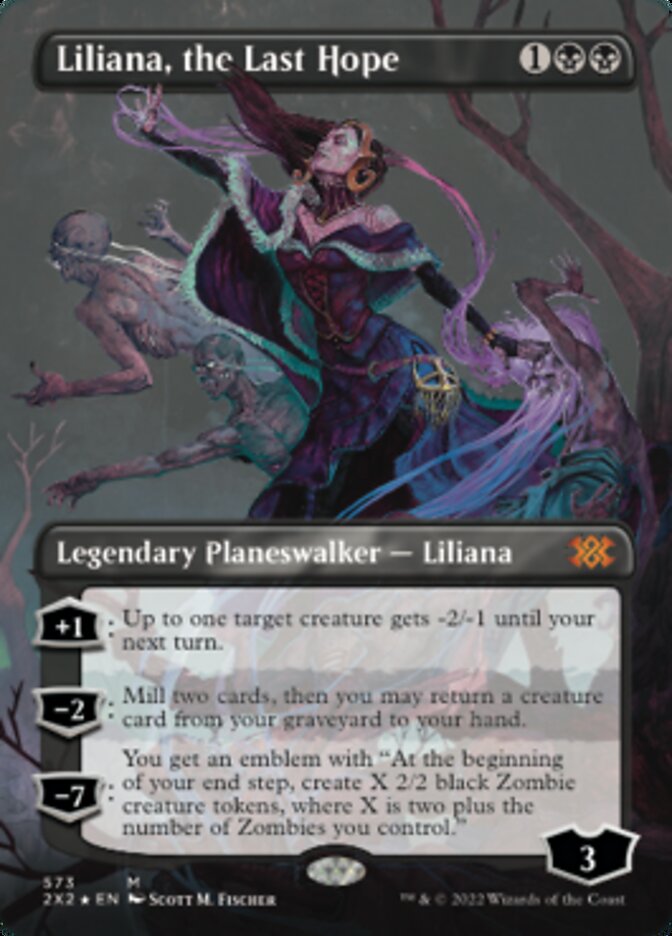 Liliana, the Last Hope (Textured Foil) [Double Masters 2022] | Exor Games New Glasgow