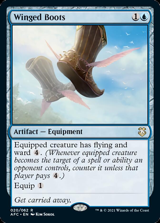 Winged Boots [Dungeons & Dragons: Adventures in the Forgotten Realms Commander] | Exor Games New Glasgow