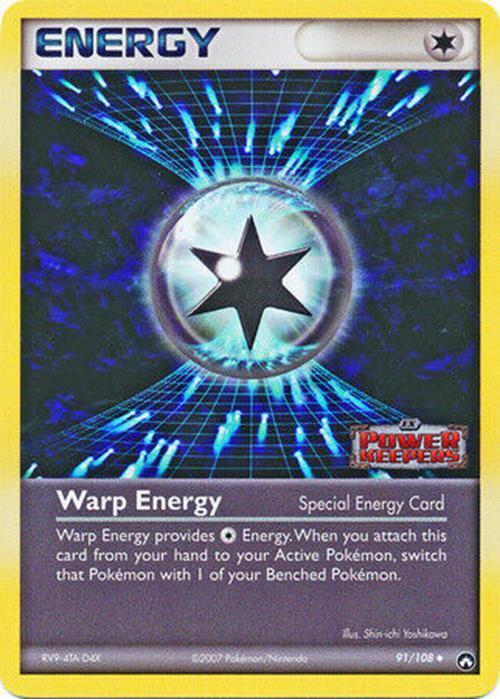 Warp Energy (91/108) (Stamped) [EX: Power Keepers] | Exor Games New Glasgow