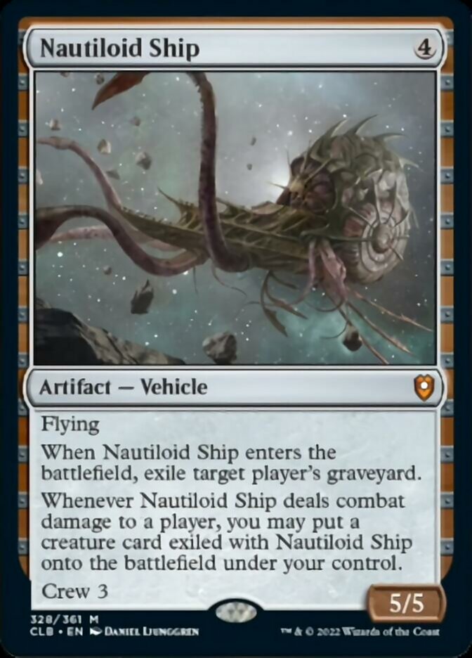 Nautiloid Ship [Commander Legends: Battle for Baldur's Gate] | Exor Games New Glasgow