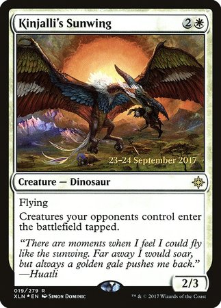 Kinjalli's Sunwing [Ixalan Promos] | Exor Games New Glasgow