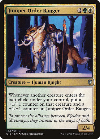 Juniper Order Ranger [Commander 2016] | Exor Games New Glasgow