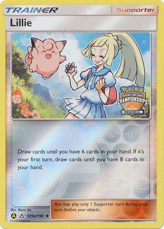 Lillie (125a/156) (Regional Promo) [Sun & Moon: Ultra Prism] | Exor Games New Glasgow