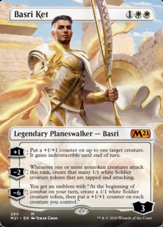 Basri Ket (Borderless) [Core Set 2021] | Exor Games New Glasgow