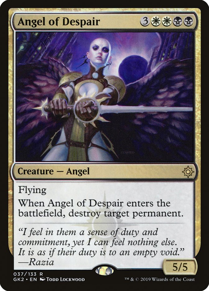 Angel of Despair [Ravnica Allegiance Guild Kit] | Exor Games New Glasgow