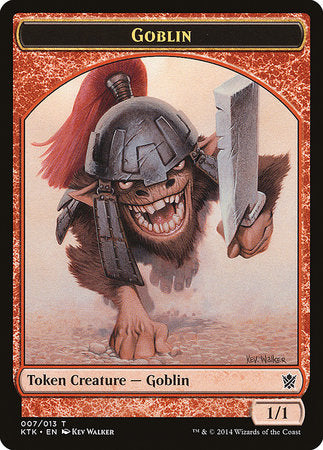 Goblin Token [Khans of Tarkir Tokens] | Exor Games New Glasgow