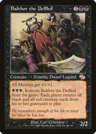 Balthor the Defiled [Judgment] | Exor Games New Glasgow