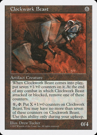 Clockwork Beast [Fifth Edition] | Exor Games New Glasgow