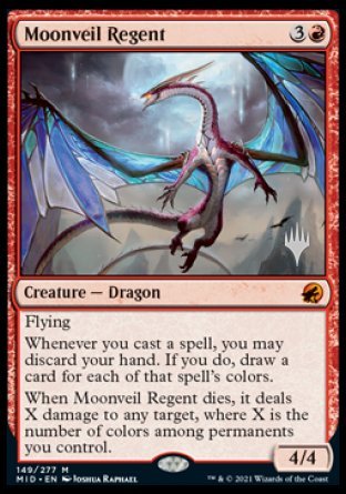 Moonveil Regent (Promo Pack) [Innistrad: Midnight Hunt Promos] | Exor Games New Glasgow