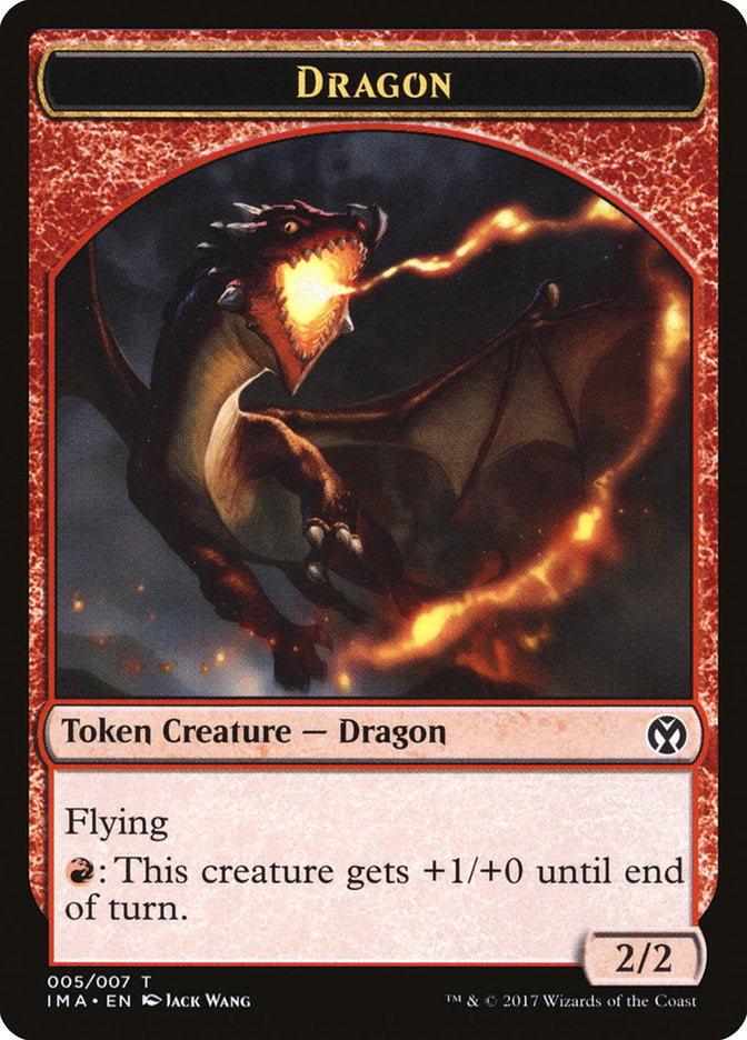 Dragon (005/007) [Iconic Masters Tokens] | Exor Games New Glasgow