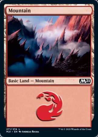 Mountain (271) [Core Set 2021] | Exor Games New Glasgow