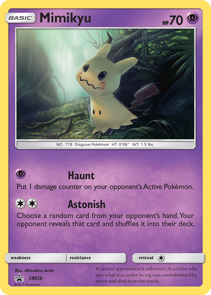 Mimikyu (SM29) [Sun & Moon: Black Star Promos] | Exor Games New Glasgow