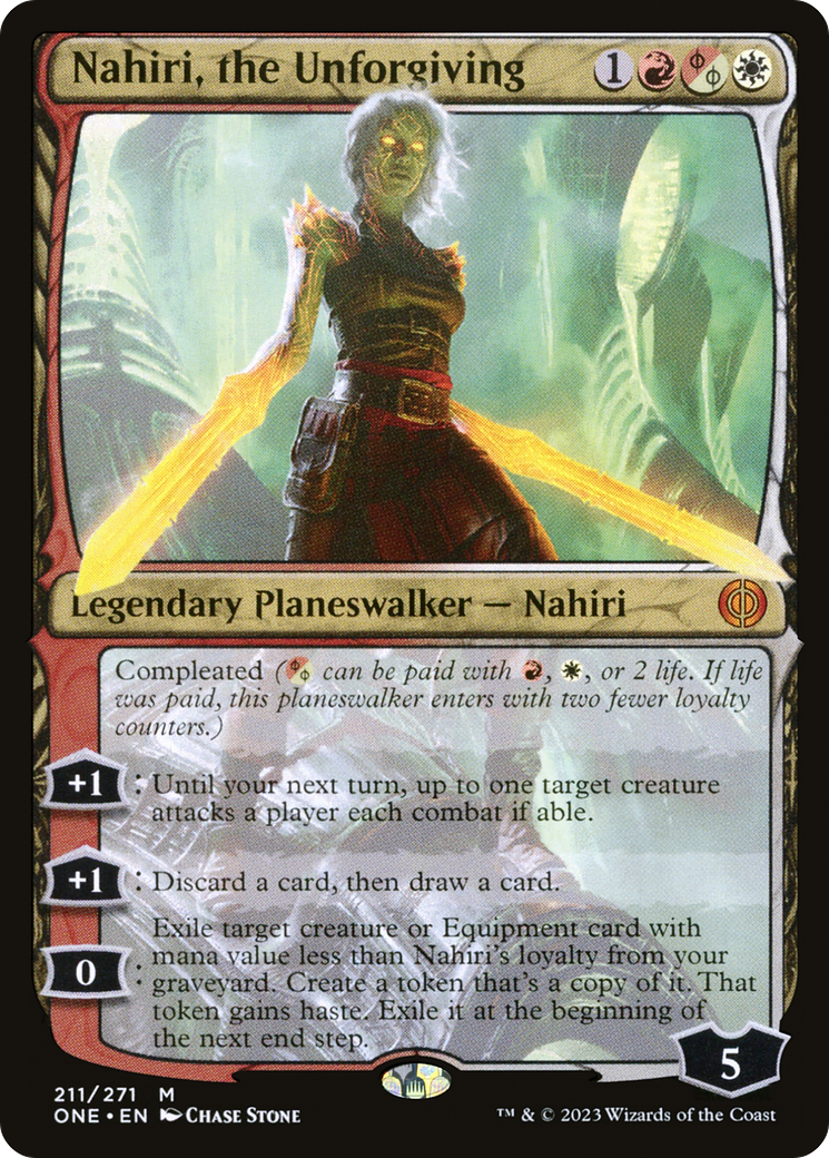 Nahiri, the Unforgiving [Phyrexia: All Will Be One] | Exor Games New Glasgow