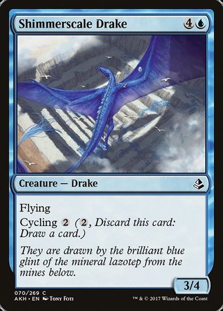 Shimmerscale Drake [Amonkhet] | Exor Games New Glasgow