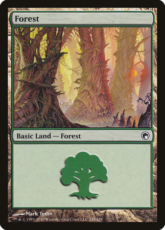 Forest (249) [Scars of Mirrodin] | Exor Games New Glasgow