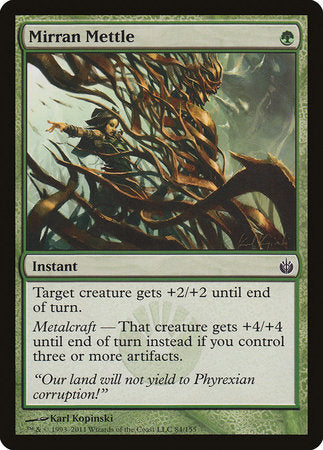 Mirran Mettle [Mirrodin Besieged] | Exor Games New Glasgow