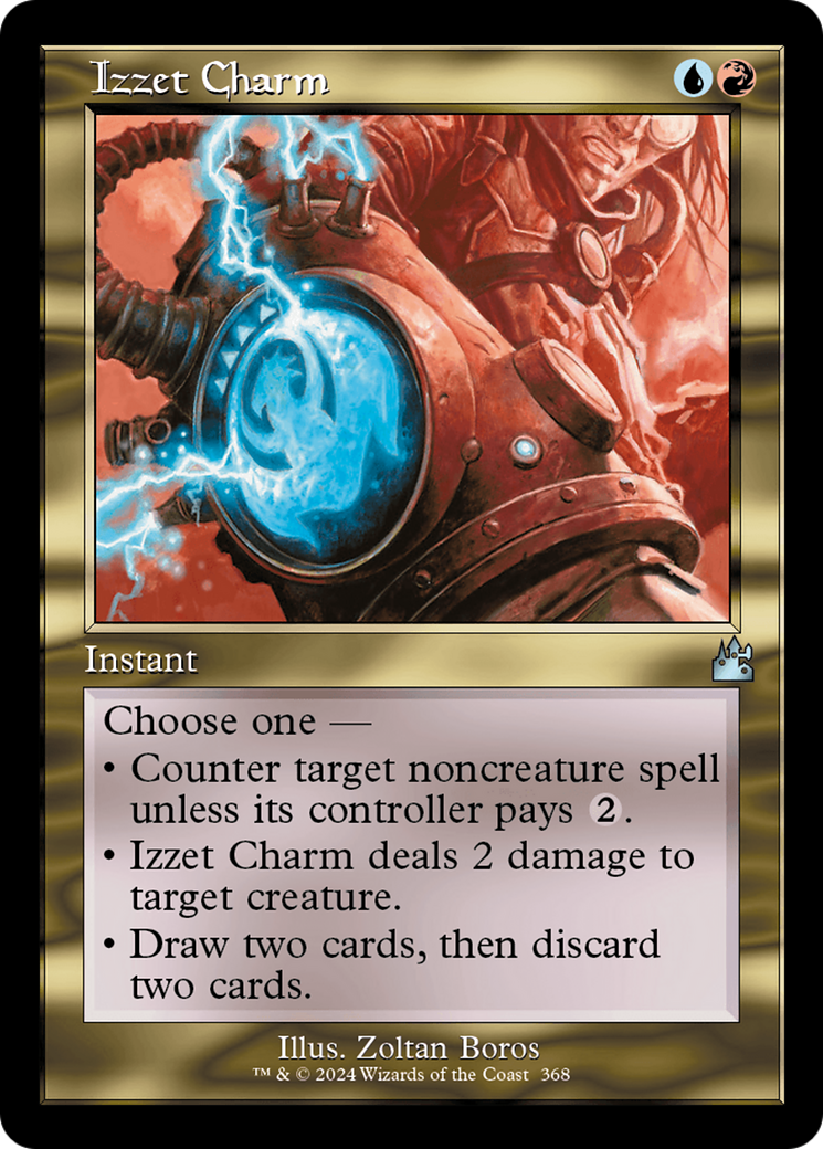 Izzet Charm (Retro Frame) [Ravnica Remastered] | Exor Games New Glasgow