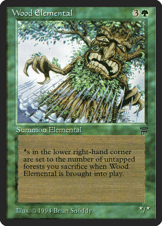 Wood Elemental [Legends] | Exor Games New Glasgow