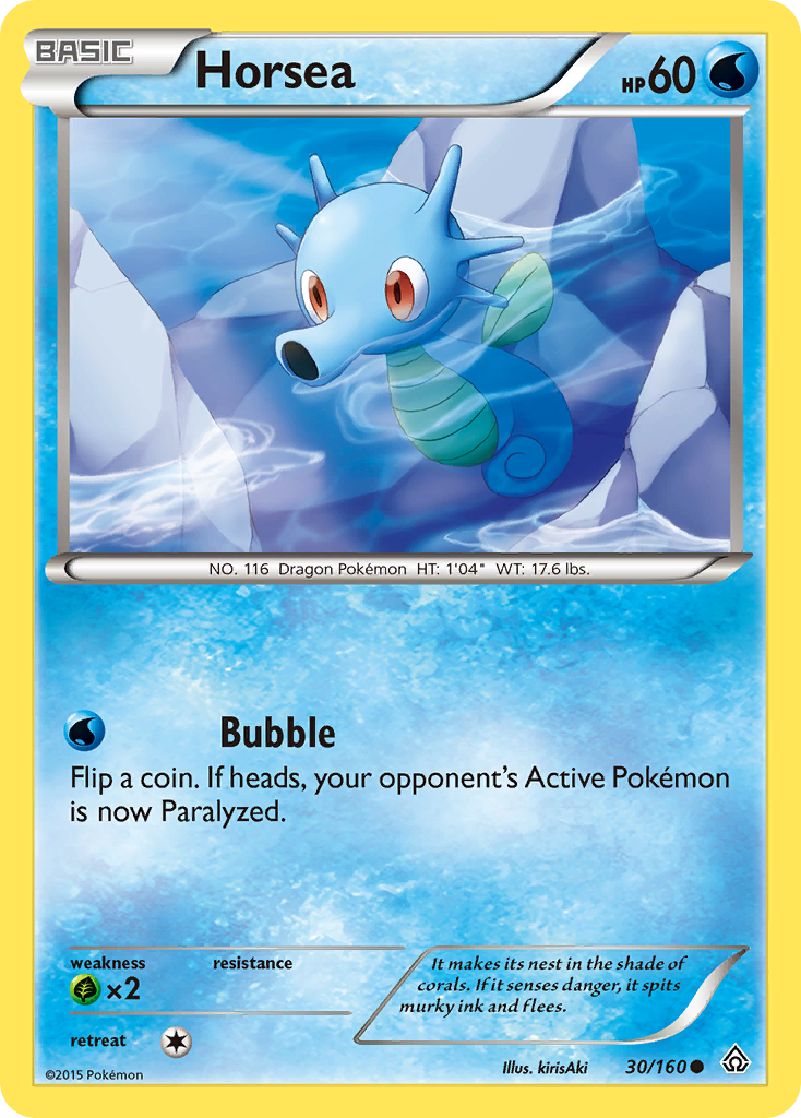 Horsea (30/160) [XY: Primal Clash] | Exor Games New Glasgow