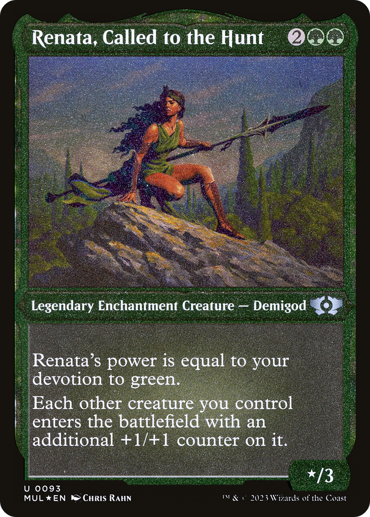 Renata, Called to the Hunt (Foil Etched) [Multiverse Legends] | Exor Games New Glasgow