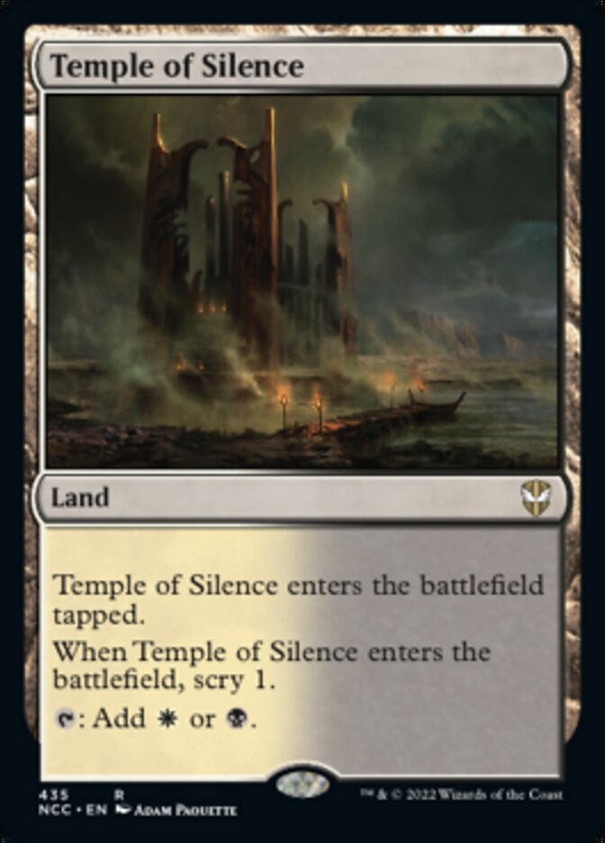 Temple of Silence [Streets of New Capenna Commander] | Exor Games New Glasgow