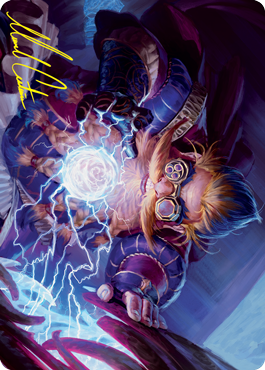 Storm-Kiln Artist Art Card (Gold-Stamped Signature) [Strixhaven: School of Mages Art Series] | Exor Games New Glasgow