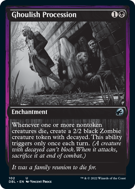 Ghoulish Procession [Innistrad: Double Feature] | Exor Games New Glasgow