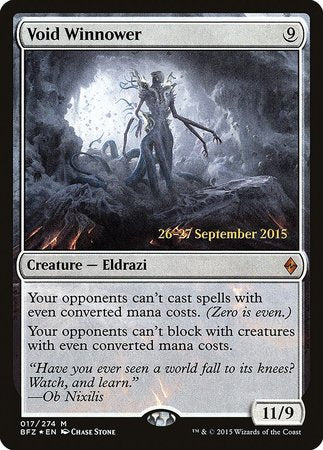 Void Winnower [Battle for Zendikar Promos] | Exor Games New Glasgow