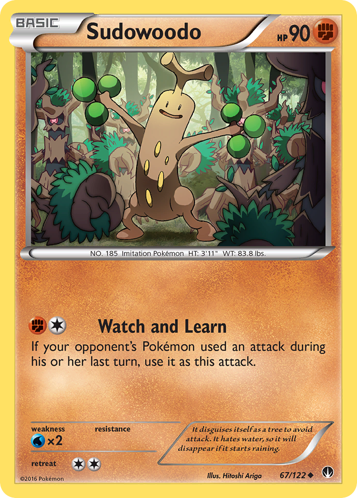 Sudowoodo (67/122) [XY: BREAKpoint] | Exor Games New Glasgow