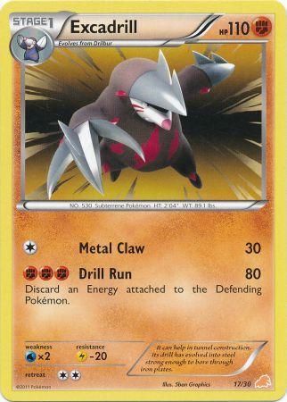 Excadrill (17/30) [Black & White: Trainer Kit - Excadrill] | Exor Games New Glasgow